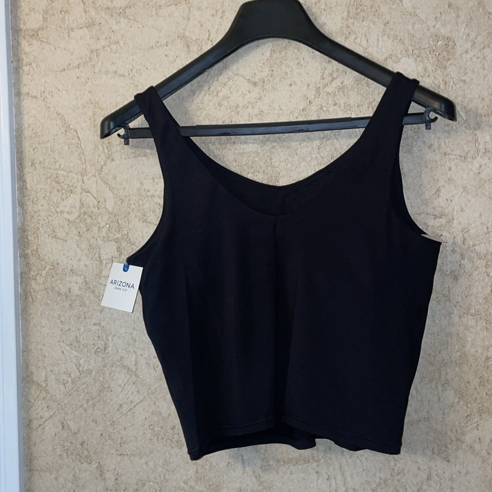 Xersion VNeck Sleeveless Ribbed Top - Picture 5 of 6
